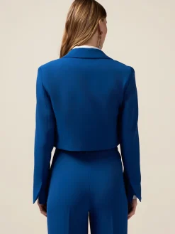 Blazer cropped doppiopetto
