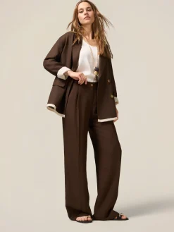 Blazer destrutturato con cintura