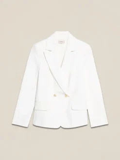 Blazer doppiopetto in punto milano