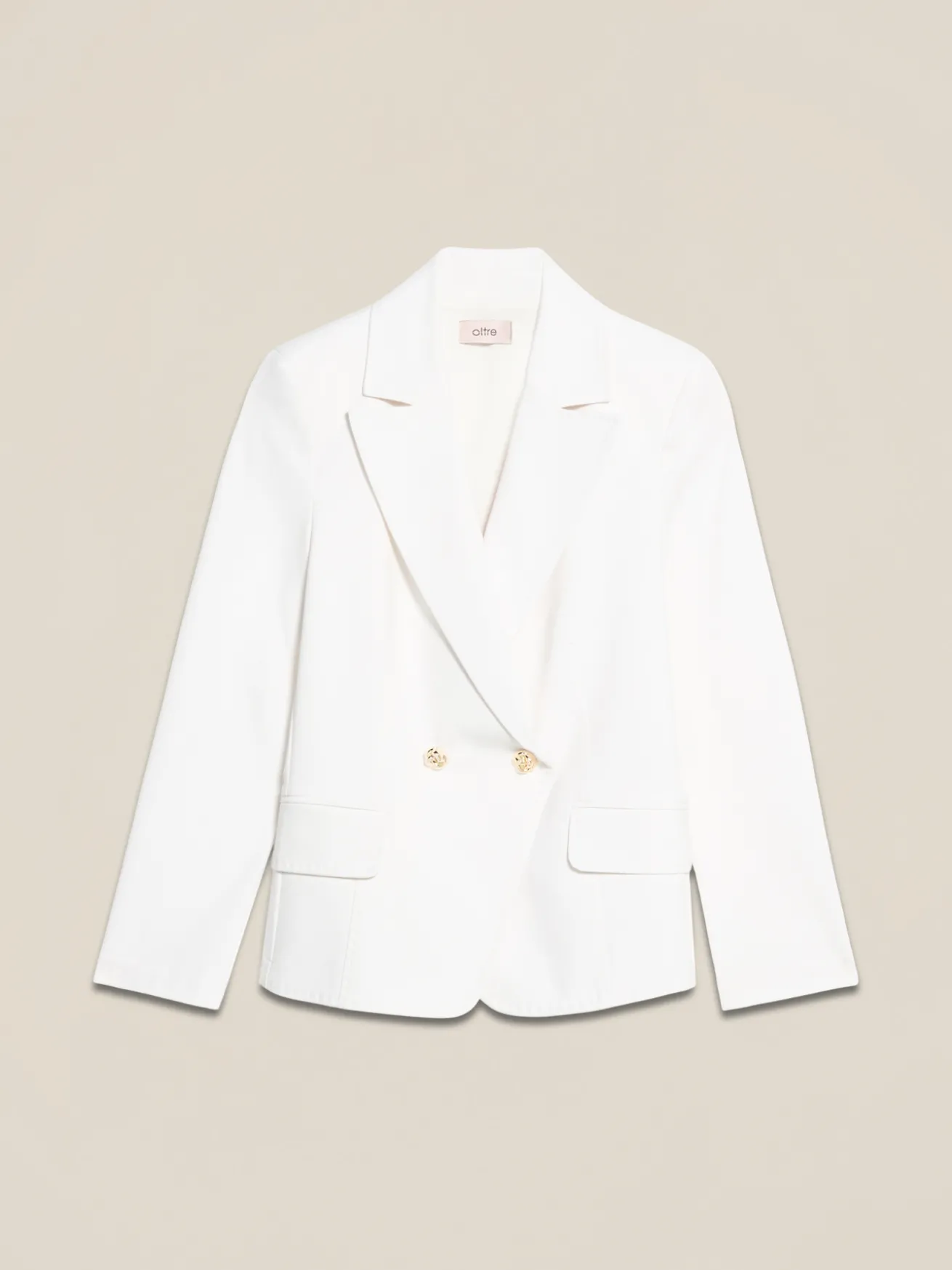 Blazer doppiopetto in punto milano