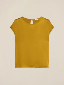 Blusa in raso di viscosa
