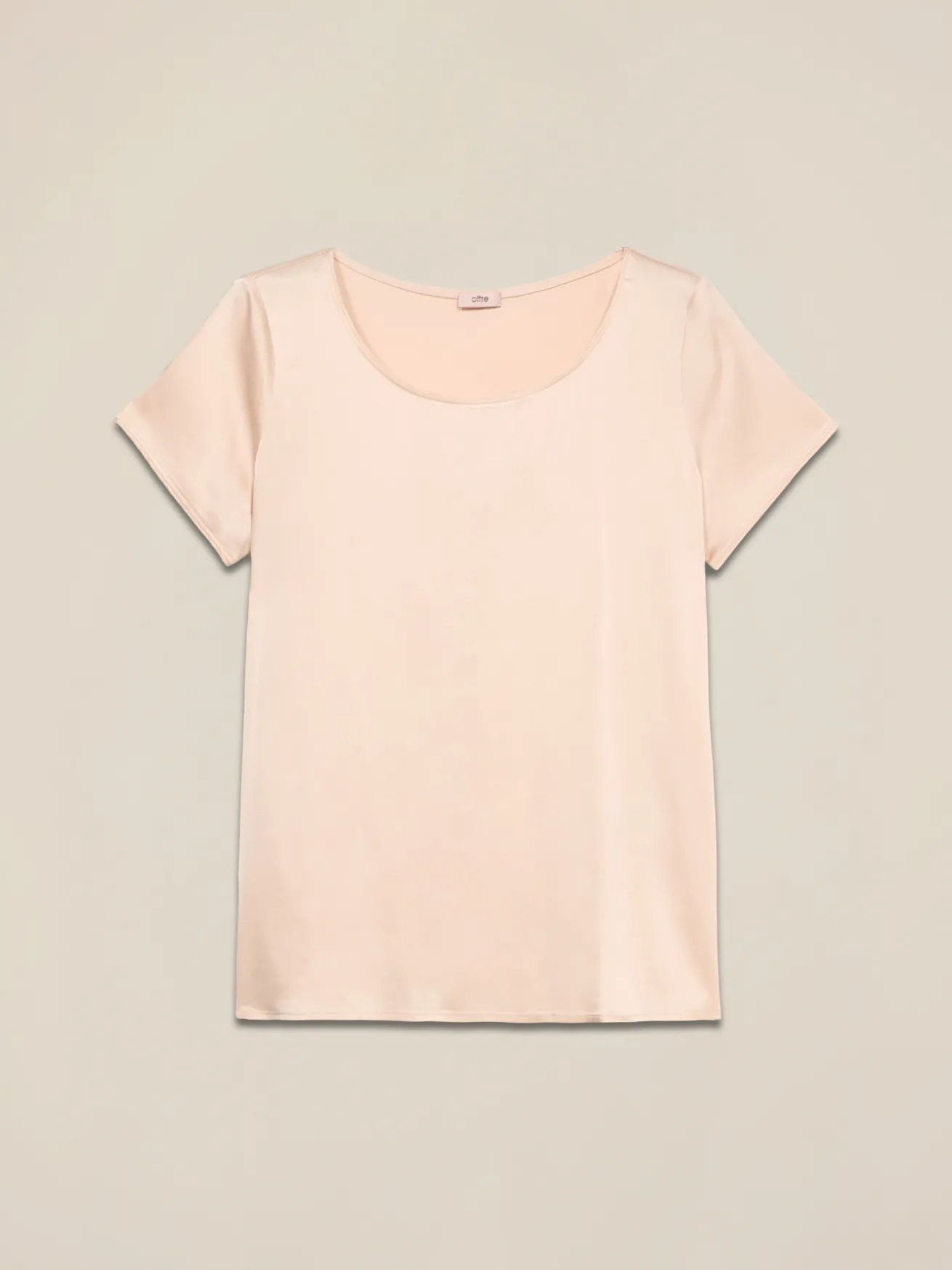 Blusa in raso misto viscosa