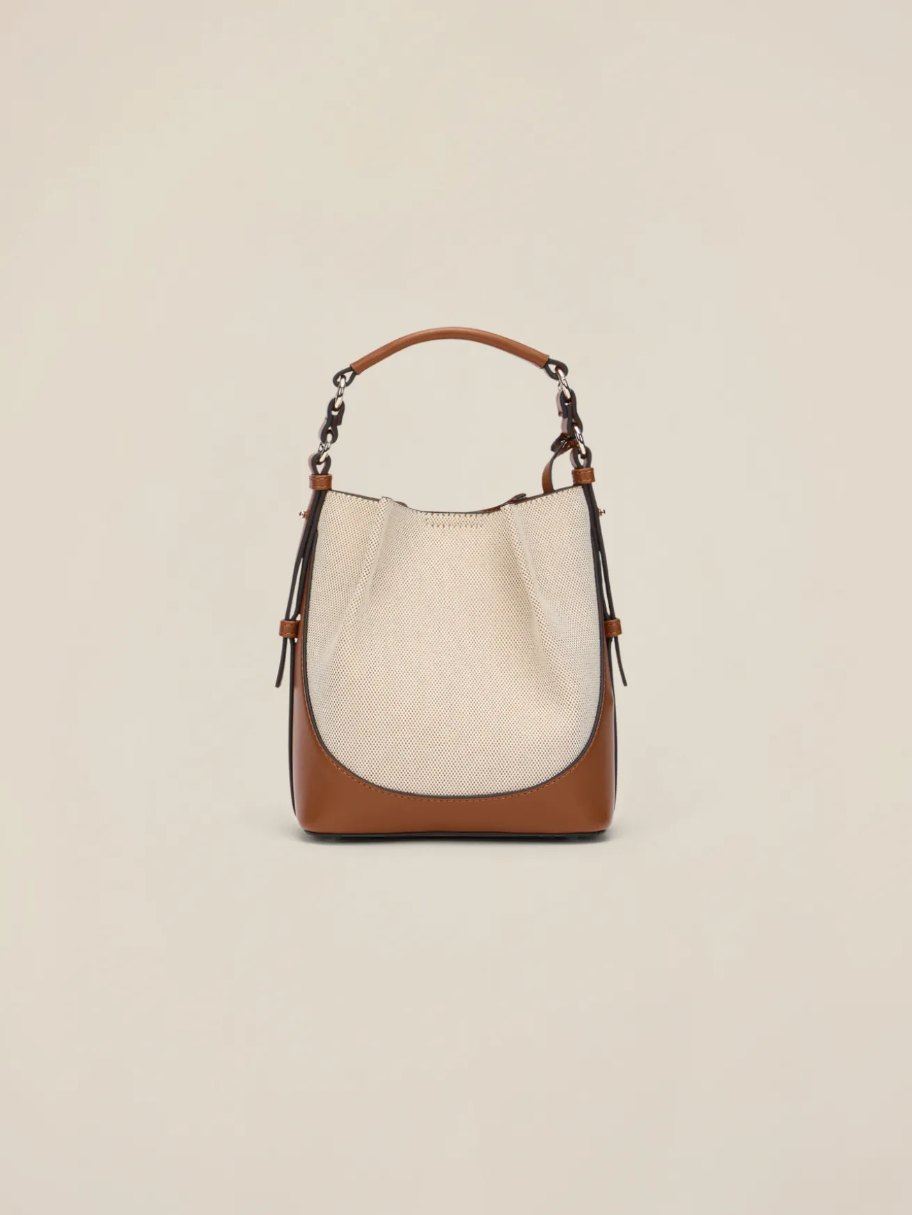 Borsa a secchiello in canvas