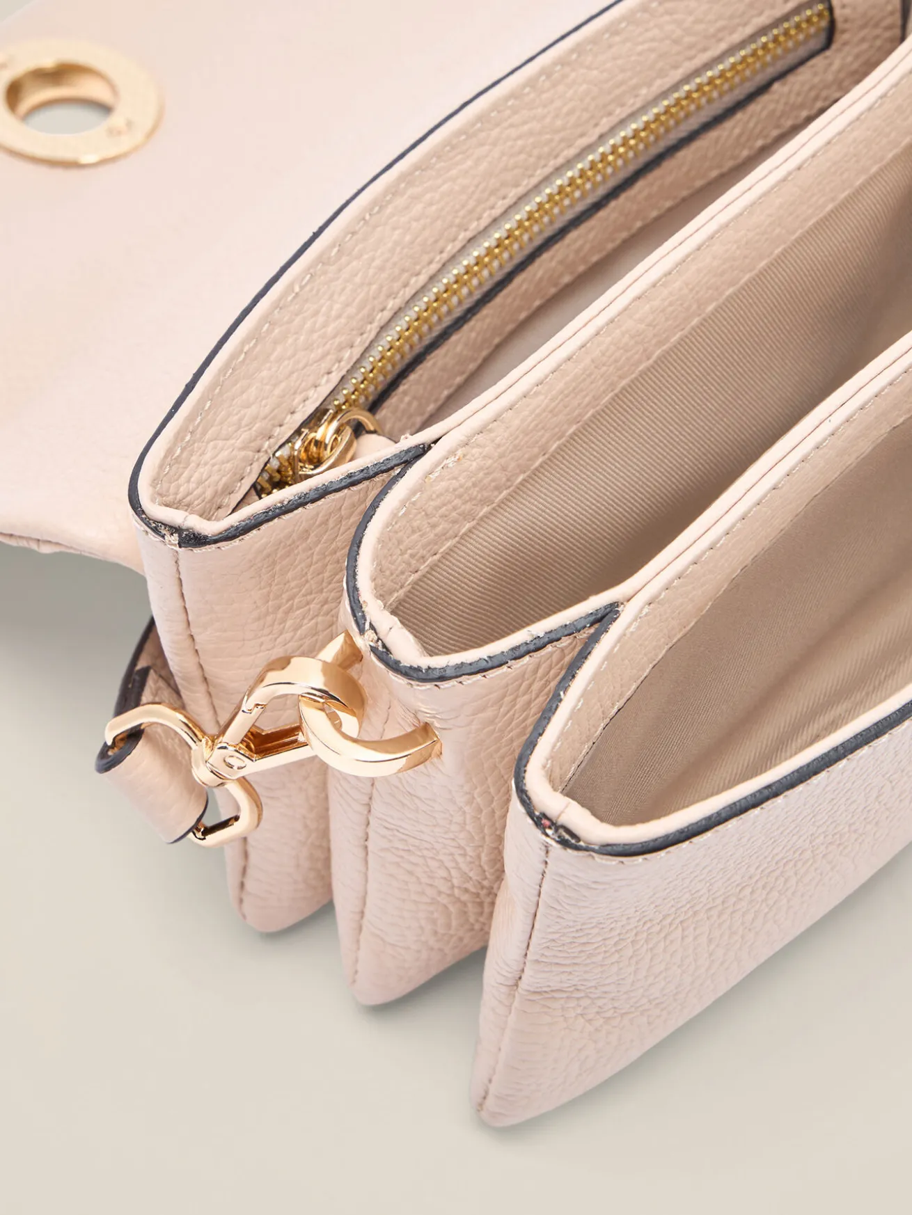 Borsa crossbody in vera pelle