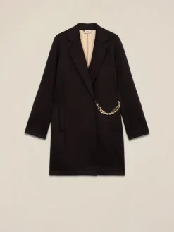Cappotto in tessuto scuba