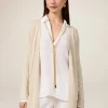 Cardigan lurex misto viscosa