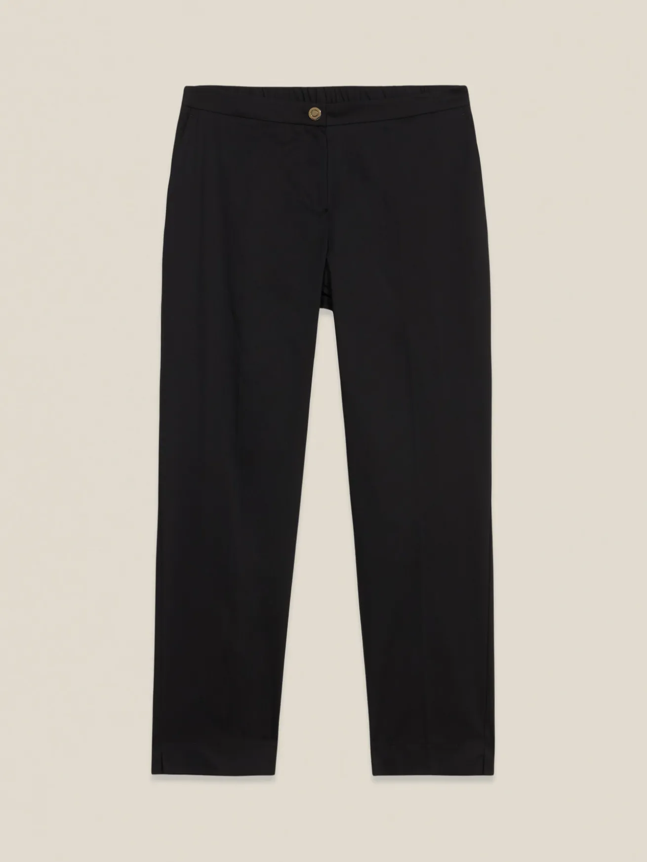 Chinos in raso di cotone