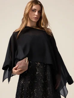 Coprispalle in georgette