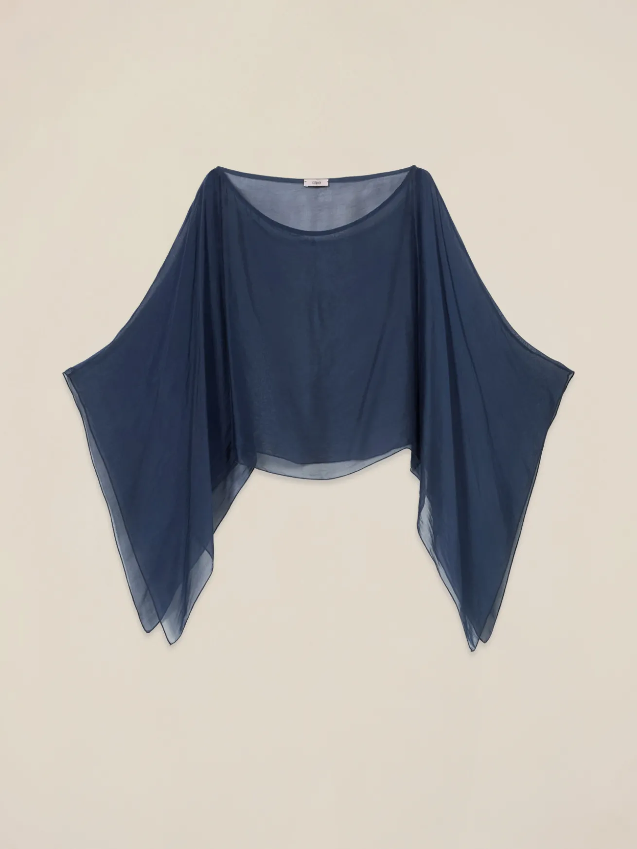 Coprispalle in voile misto seta