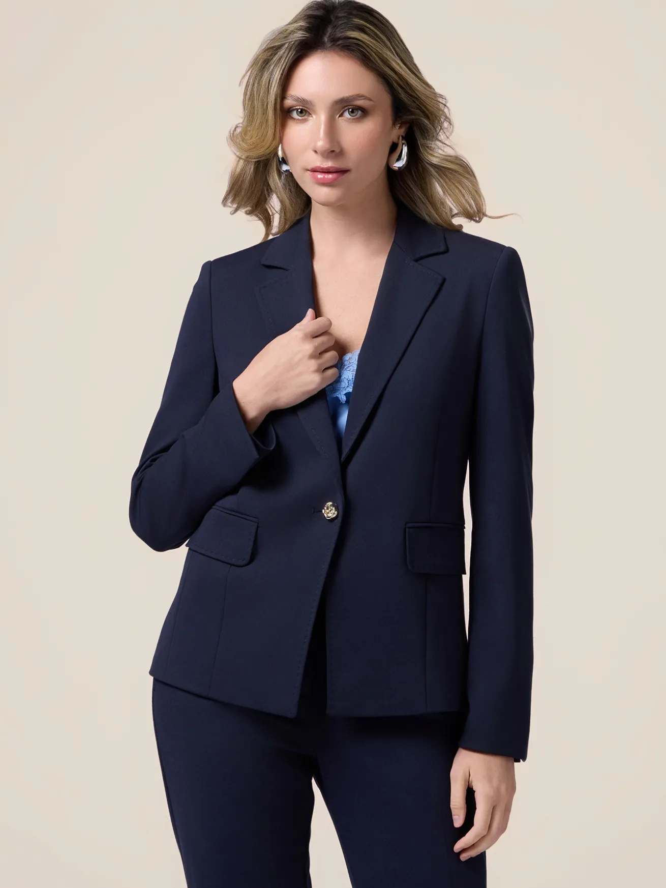 Giacca blazer in punto milano