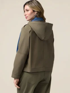 Giubbotto denim e cotone