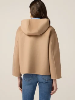 Giubbotto in panno con maxi tasche