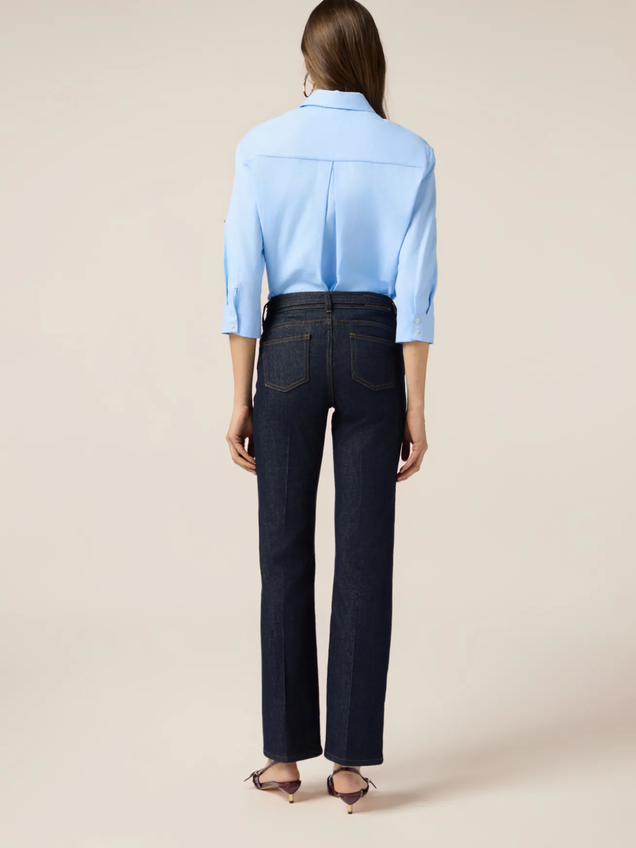 Jeans regular in denim rinse