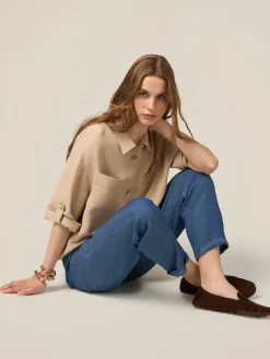 Joggers in tencel