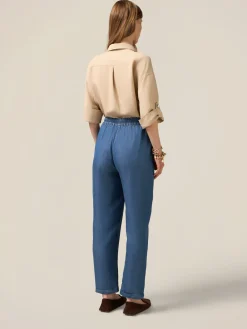 Joggers in tencel