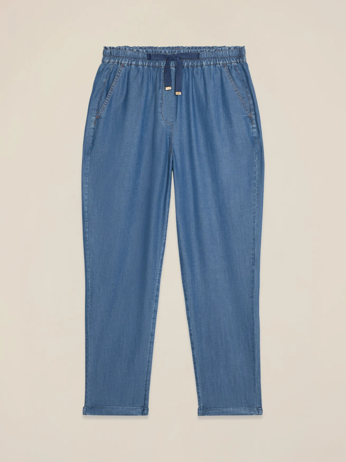 Joggers in tencel