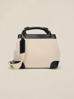 Maxi bauletto in canvas