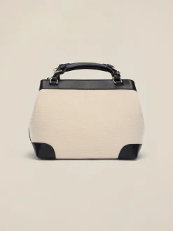 Maxi bauletto in canvas