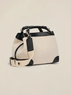 Maxi bauletto in canvas