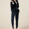 Pantaloni chino misto tencel