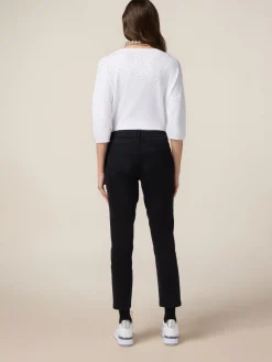 Pantaloni chino misto tencel