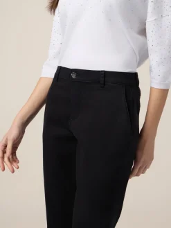 Pantaloni chino misto tencel