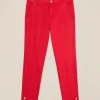 Pantaloni chinos misto lyocell