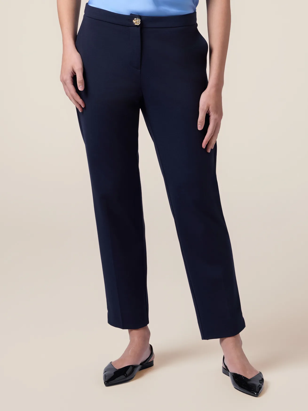 Pantaloni in punto milano