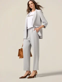 Pantaloni in tessuto fluido