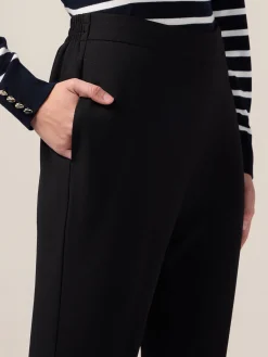 Pantaloni joggers in tessuto scuba crêpe