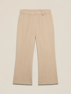 Pantaloni little flare misto cotone