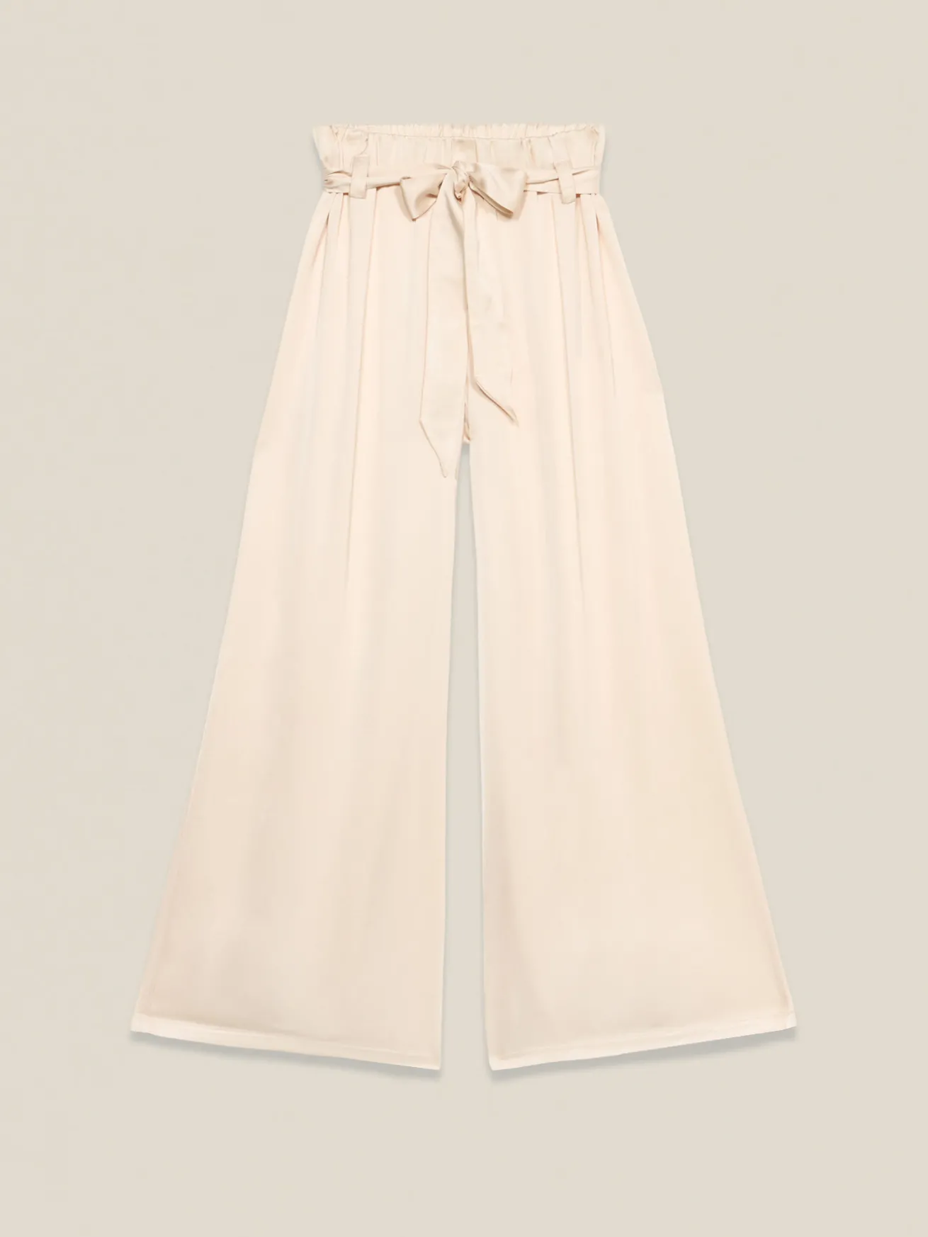 Pantaloni palazzo con fusciacca