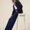 Pantaloni palazzo in punto milano