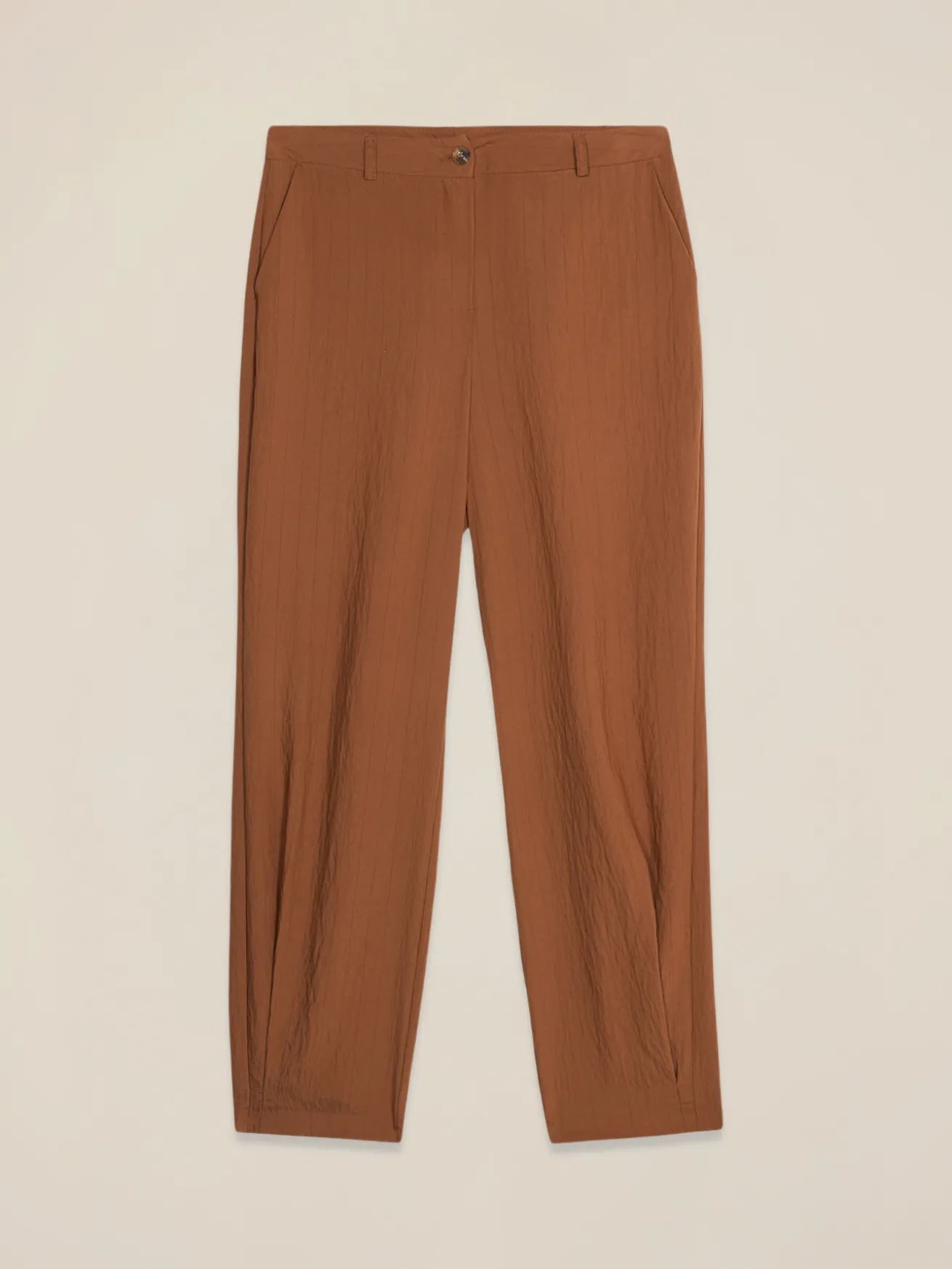 Pantaloni palazzo in tessuto fluido