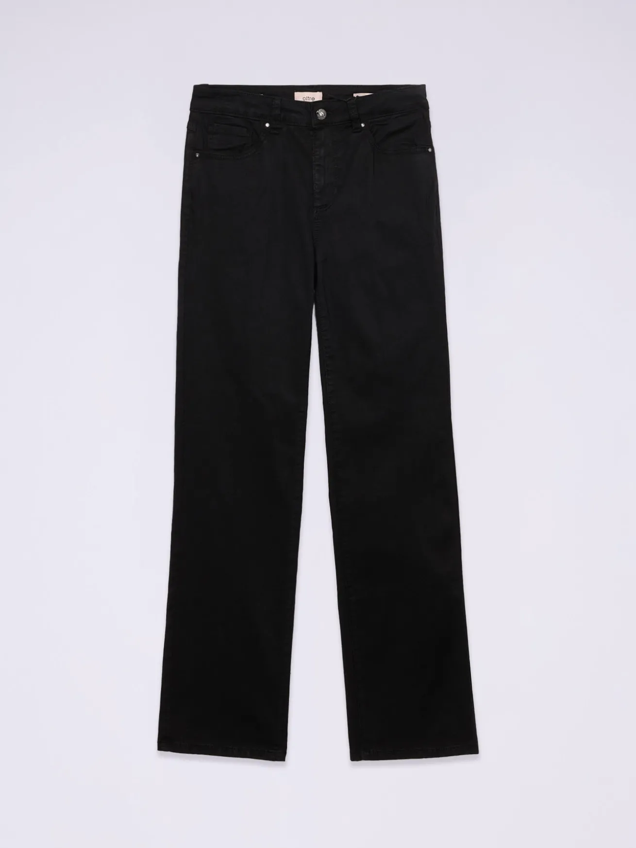Pantaloni regular misto tencel