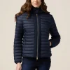 Piumino lightweight con cappuccio staccabile