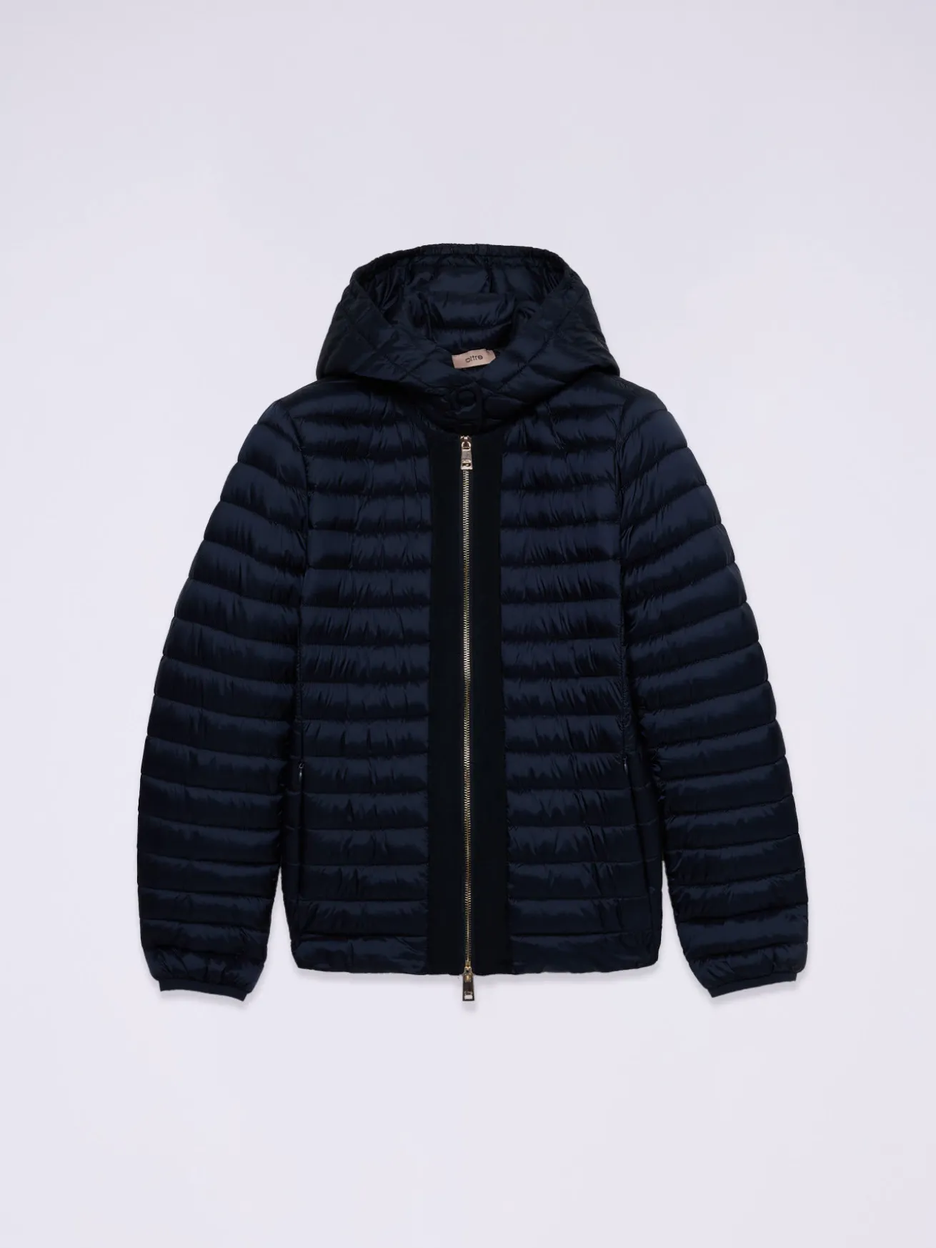 Piumino lightweight con cappuccio staccabile