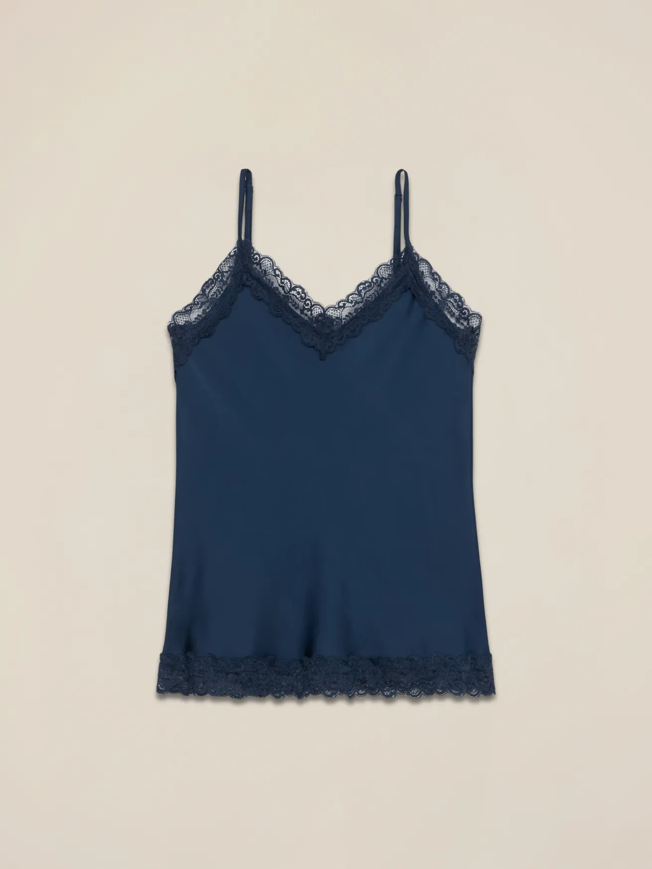 Top lingerie in raso e pizzo
