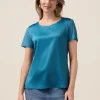 T-shirt bimaterica