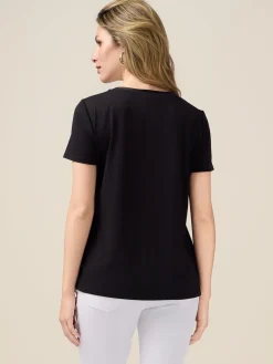 T-shirt bimaterica