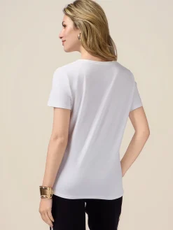 T-shirt bimaterica