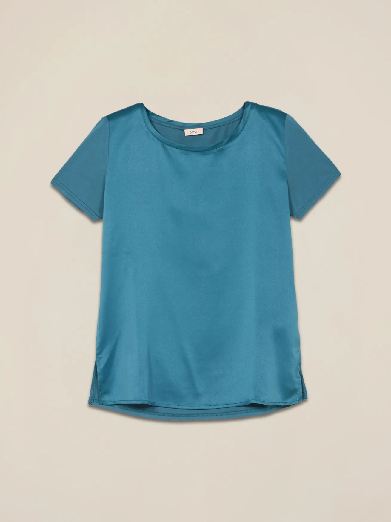 T-shirt bimaterica