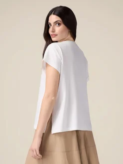 T-shirt con ricamo gioiello