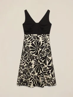 Vestito midi combinato